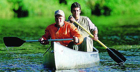 Un week-end in canoa lungo il fiume Azzurro