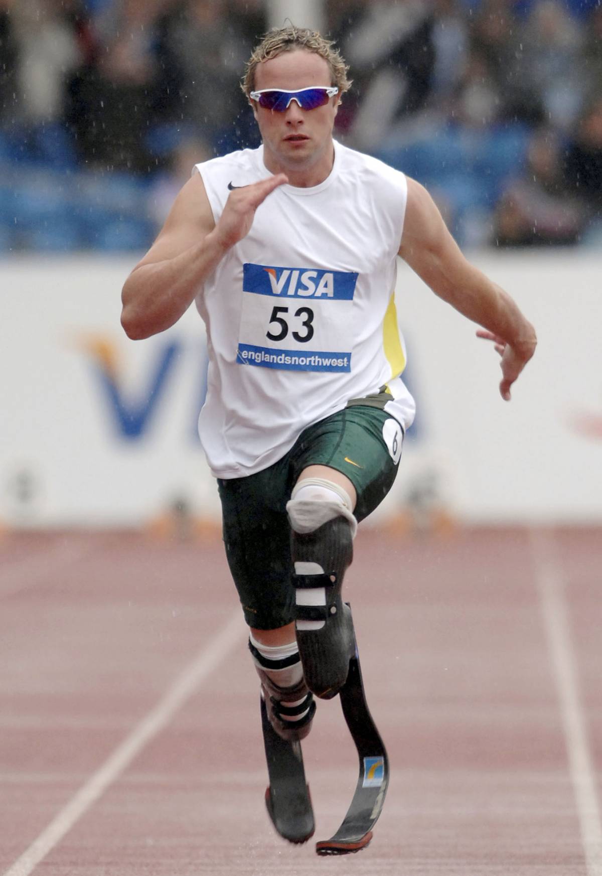 Pistorius, uomo bionico: "Non sono disabile, ma solo senza gambe"