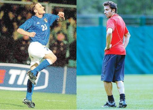 Totti e Del Piero i migliori per gli spot