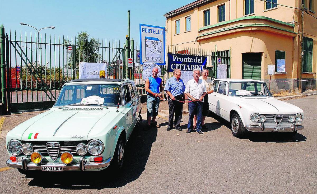 An s’incatena per salvare la palazzina Alfa