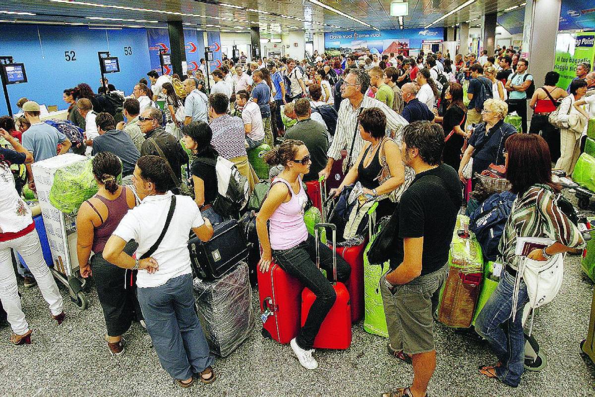 Assalto agli aeroporti: 380mila ai check-in