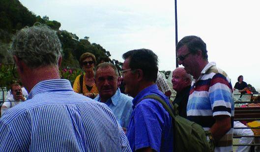 Prodi con Grillo e Burlando alle Cinque Terre