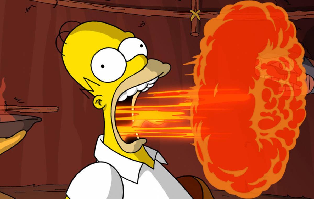 Il pasticciaccio di Homer inquina Springfield e scappa