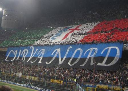 Insulti razzisti: curva dell'Inter chiusa per un turno