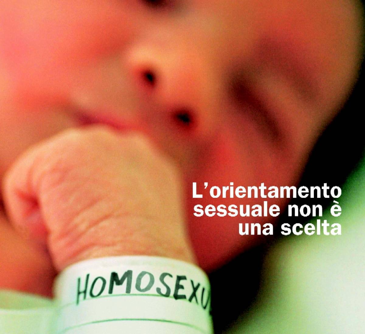 Campagna choc: in Toscana il bebè gay