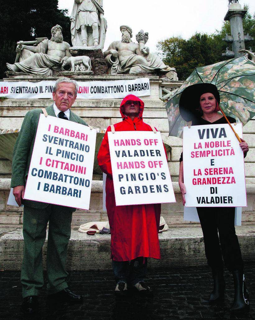 «Parking Pincio, che barbarie»