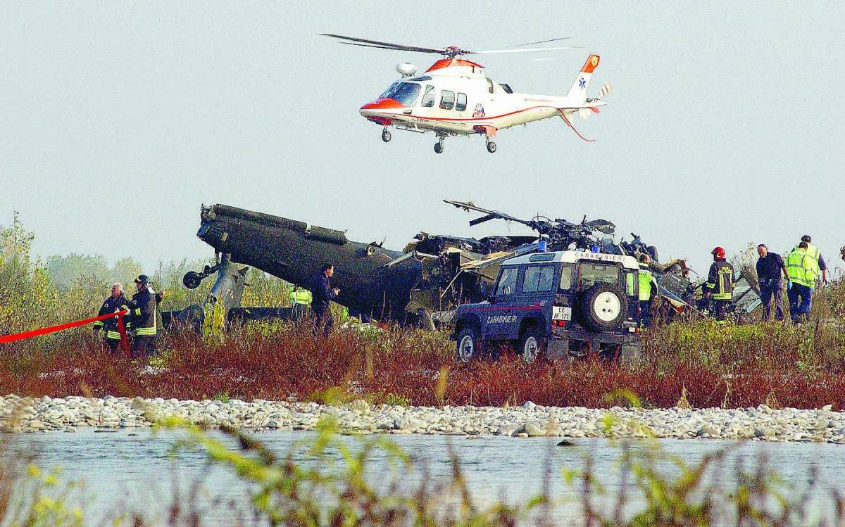 Cade un elicottero della base di Aviano Morti 6 militari Usa