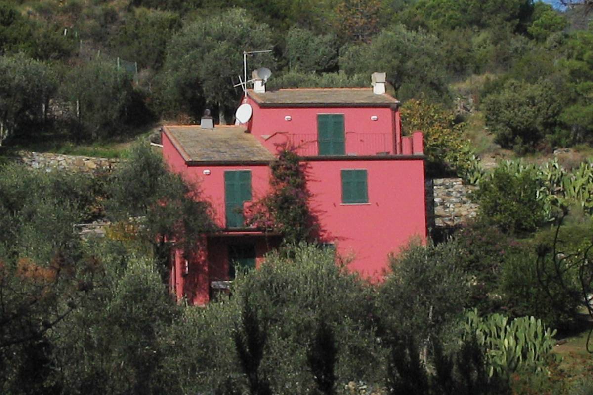 Cinque Terre, dipinge villa 
fucsia. Rischia il carcere