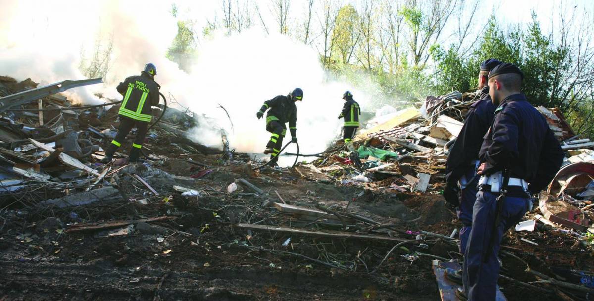 Demolita la «bidonville» di Ponte Mammolo