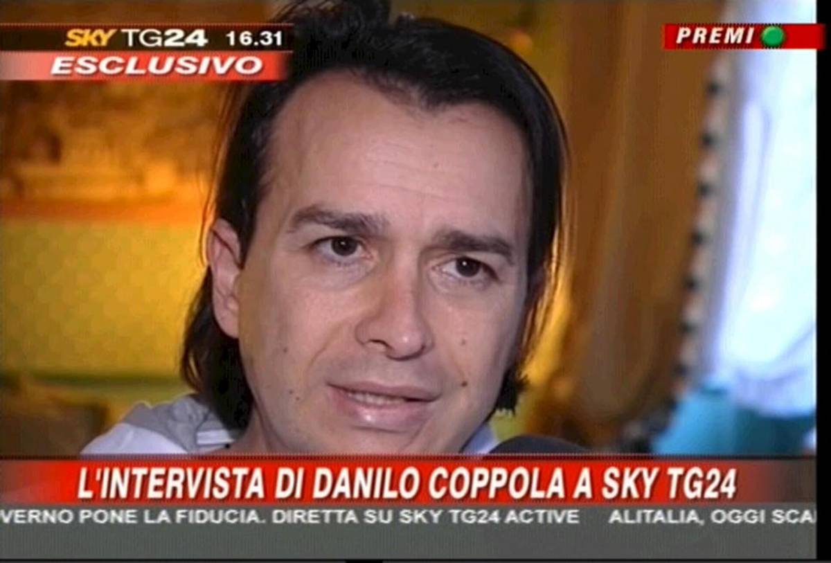 Danilo Coppola evade 
poi si riconsegna 
In tv: "Perseguitato"