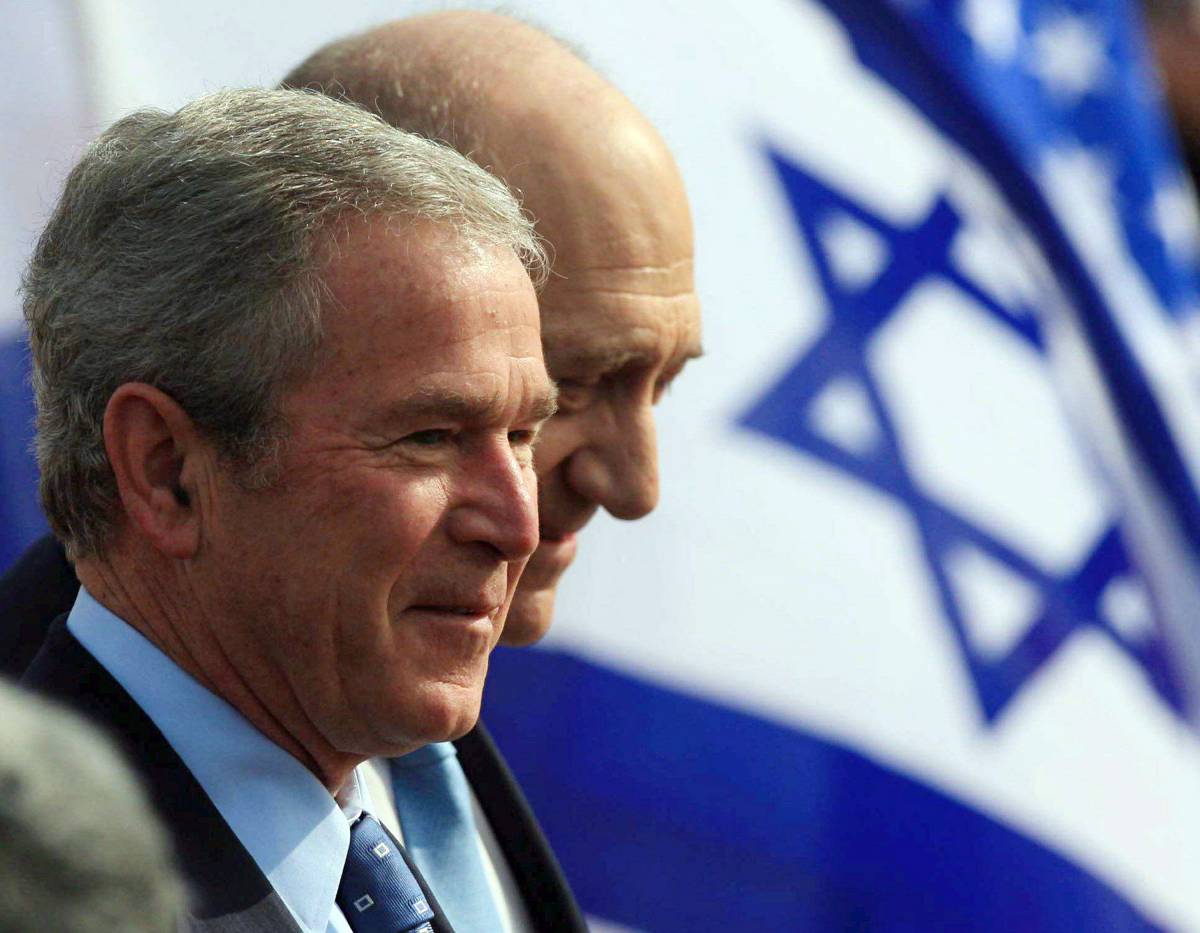 Israele, Bush attacca l'Iran  
"Minaccia la pace di tutti"