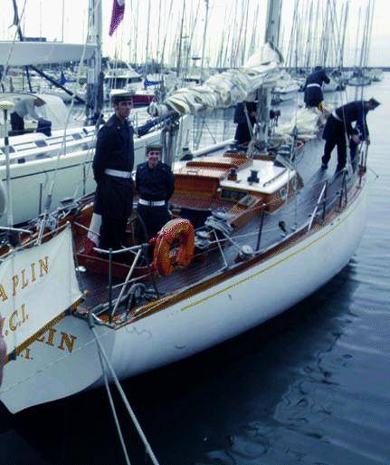 Lo yacht «Chaplin» indossa le stellette