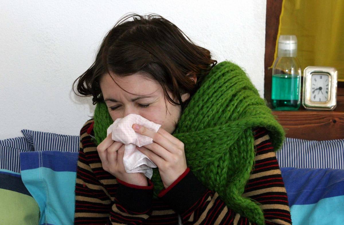 Influenza, italiani a letto