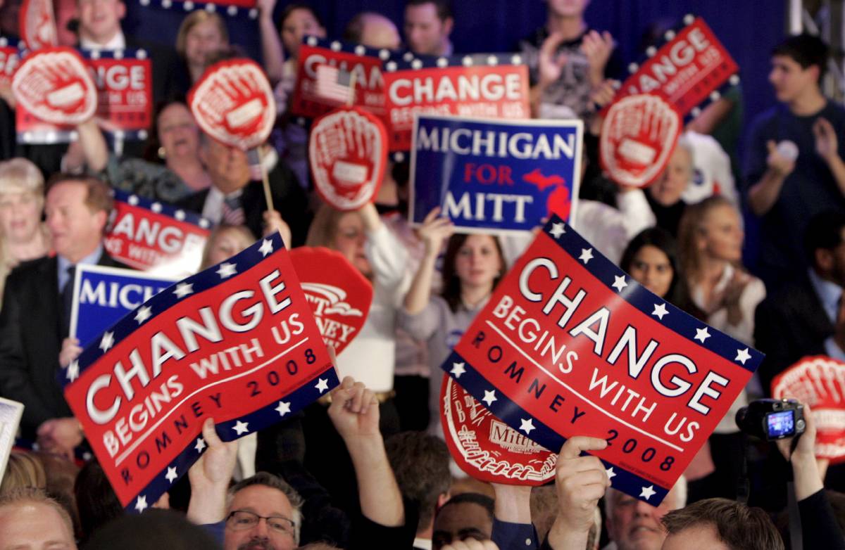 Repubblicani senza un leader dopo la vittoria di Romney nel Michigan