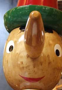 Tutti i burattini  del mondo, da Chiostri  a Benito Jacovitti