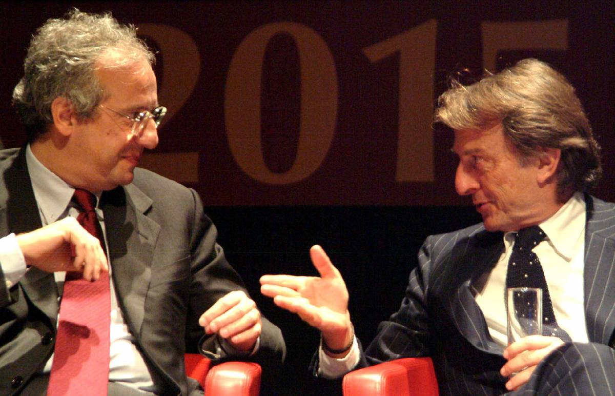 Montezemolo con Veltroni, 
in tandem per le riforme 
Lega e Fini: "Subito al voto"