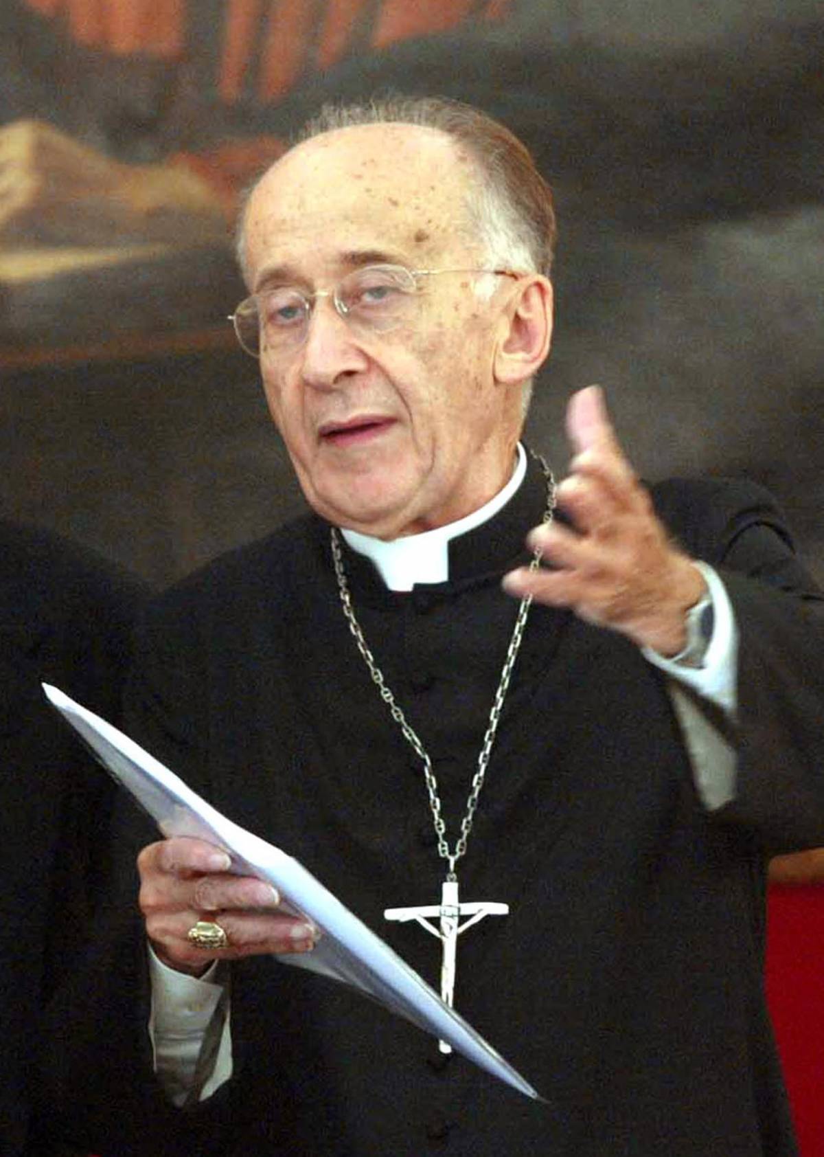 Ruini: "La mia segretaria mi chiama 
Eminence come la Littizzetto"