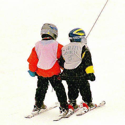 Imparare a sciare grazie a Balù e Ali Babà
