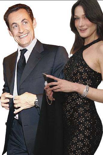 Finalmente sposi. Tra Sarkozy 
e la bella Carla  Bruni 
un intimo "Sì" all’Eliseo