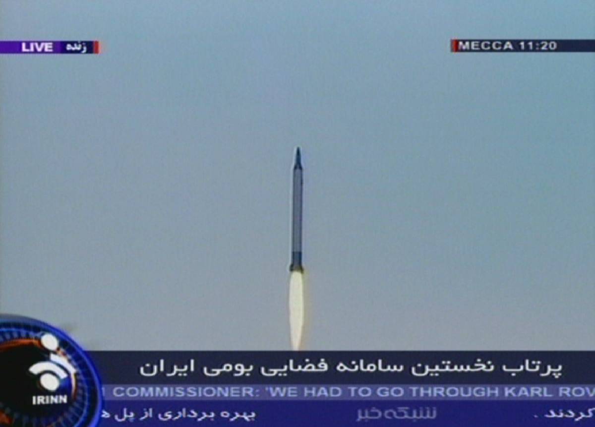 La sfida spaziale dell'Iran 
Lanciato razzo per satellite