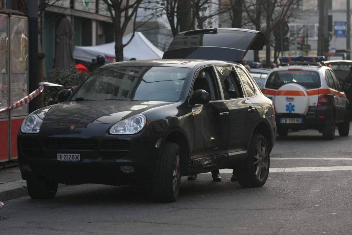 Il suv che ha causato l'incidente