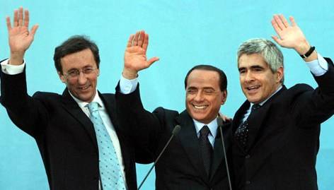 L'alleanza Berlusconi-Casini saltata dopo 14 anni