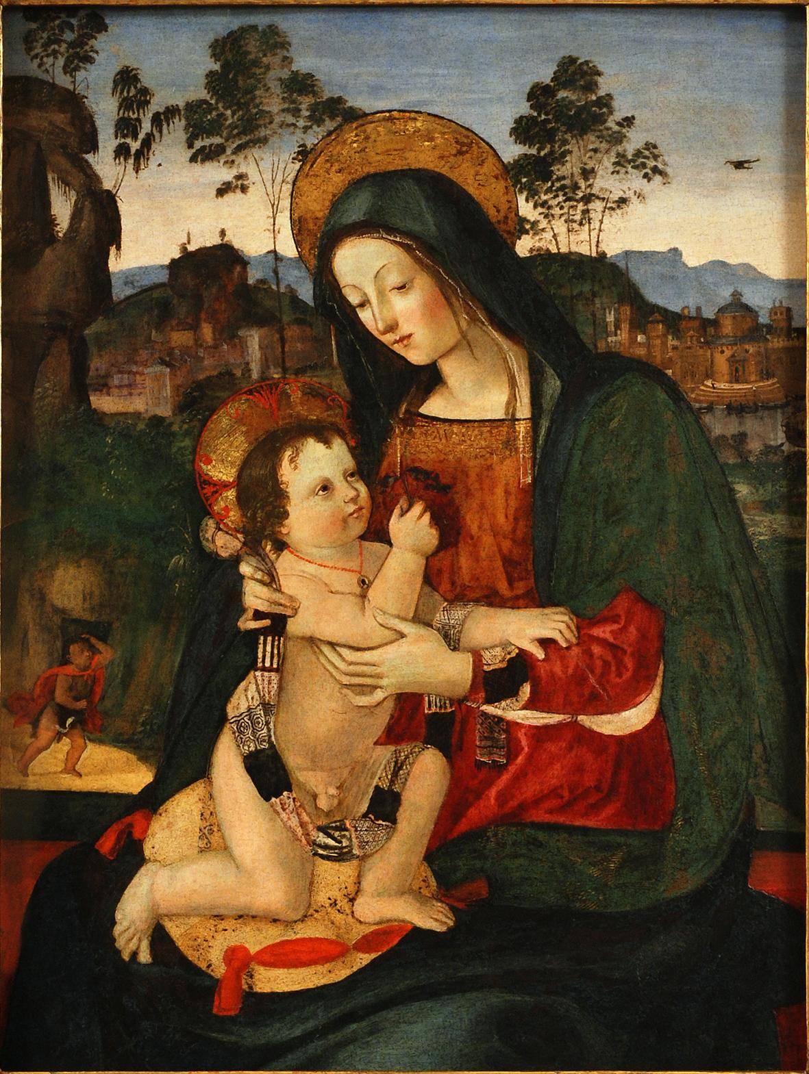 Perugia ammira il ritorno della "Madonna col Bambino" del Pintoricchio