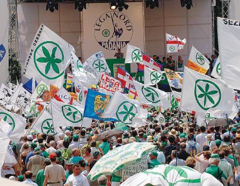 La Lega sente il vento del Nord e cresce del 5%