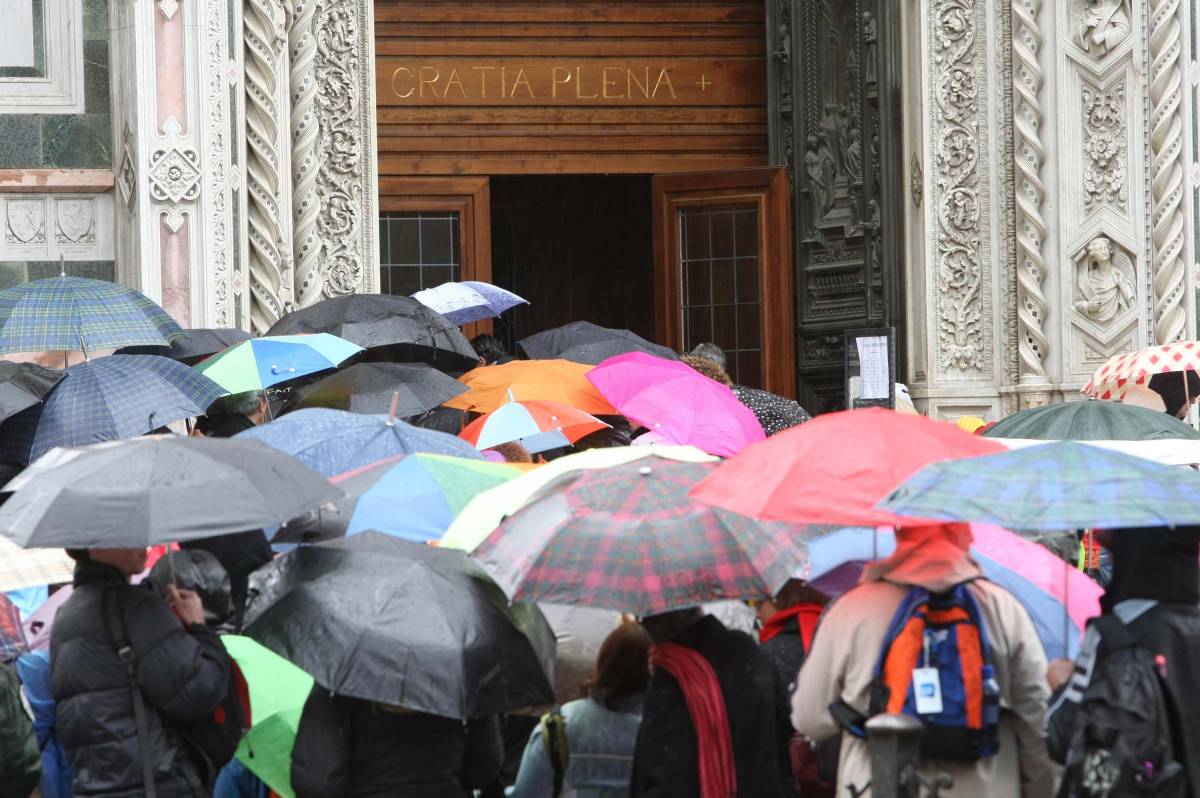 Rientro dalle vacanze 
tra freddo e pioggia