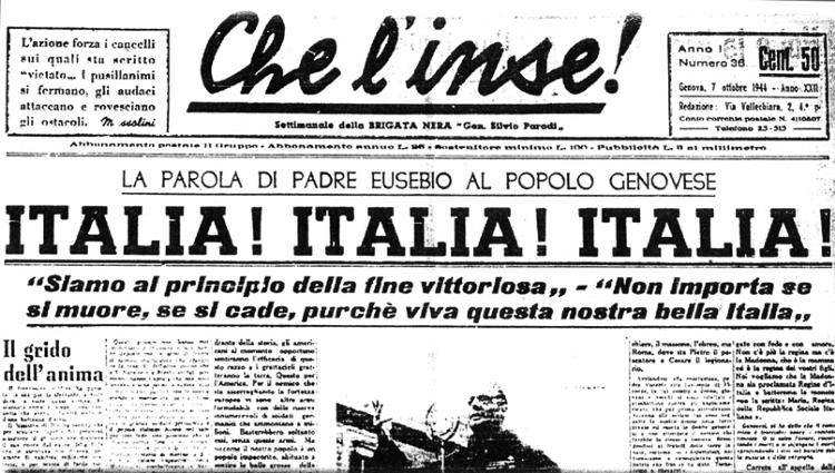 L’ultimo fascismo raccontato dai giornali liguri