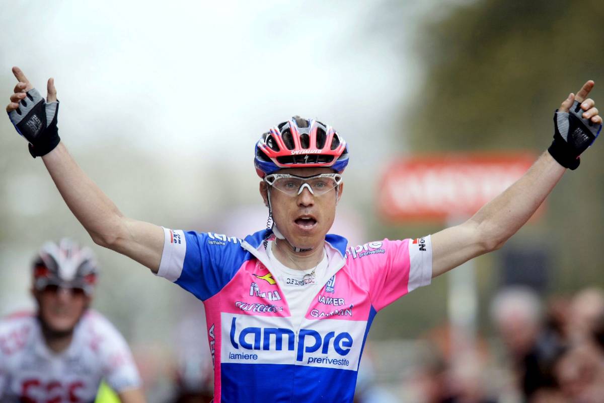 Cunego si prende l’Amstel Gold Race