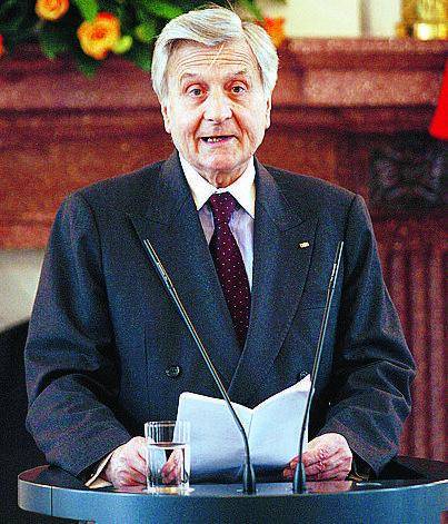 Trichet avverte la «nuova» Europa: non lasciate correre l’inflazione