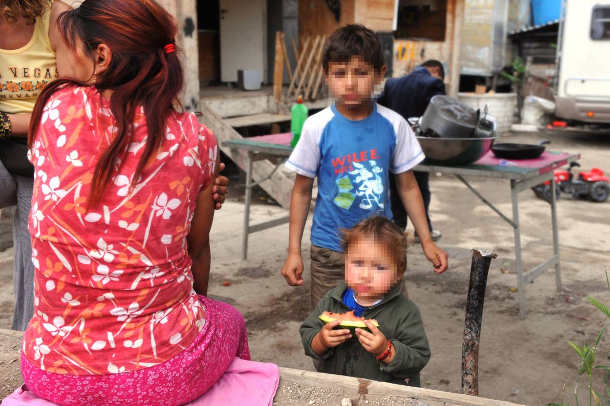 Così i nomadi 
vendono i bambini