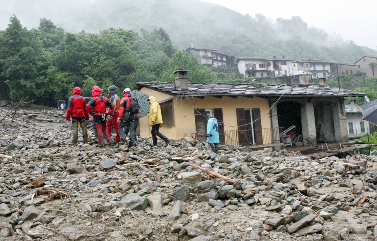 L’alluvione devasta il Piemonte