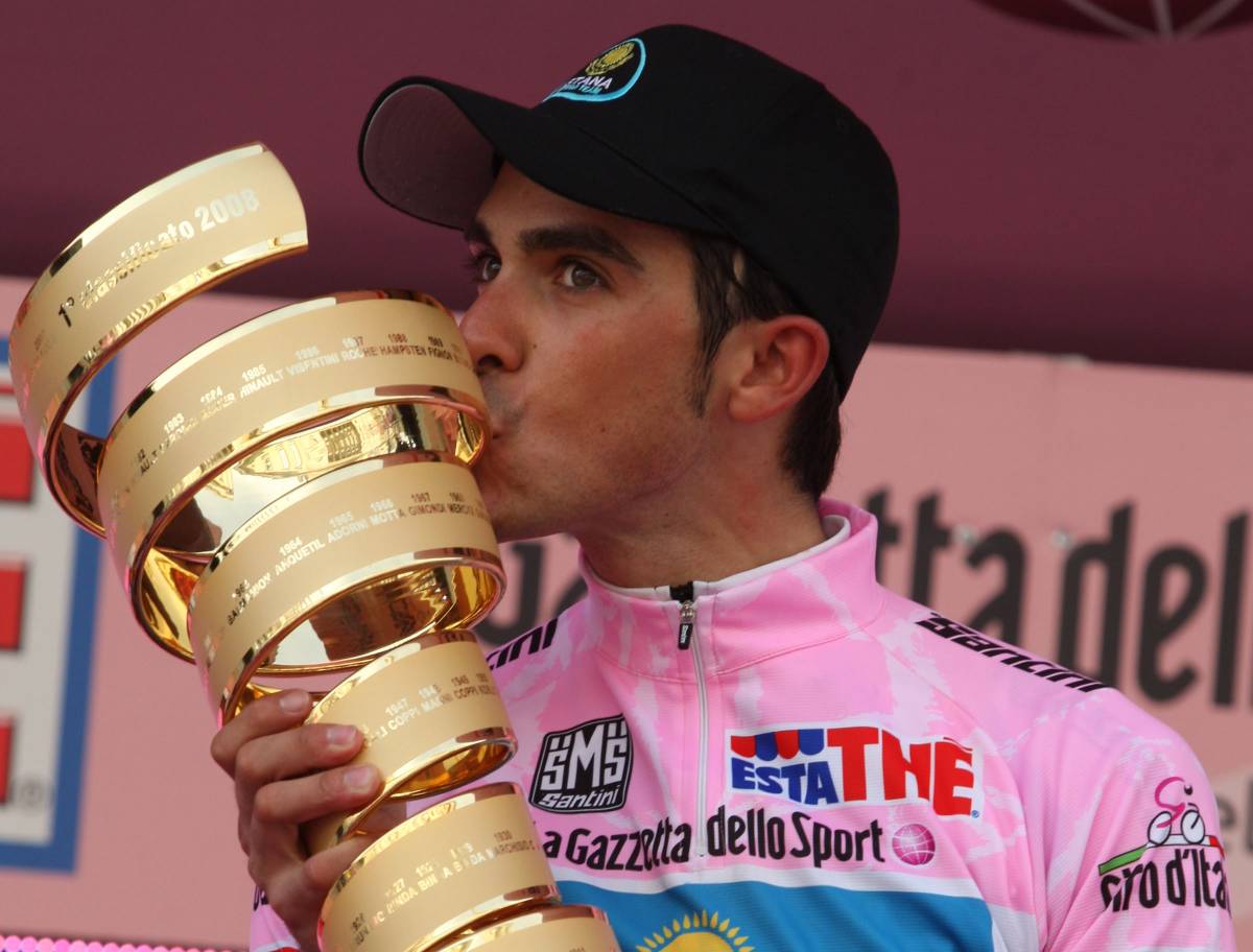 Alberto Contador vince il Giro d'Italia