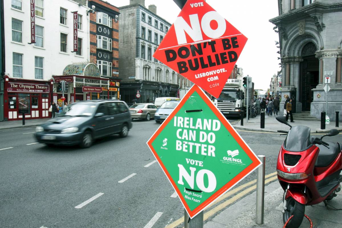 Il Trattato Ue bocciato, la Germania: 
"Avanti anche senza l'Irlanda"