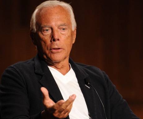 Armani: "Berlusconi 
può cambiare l’Italia"