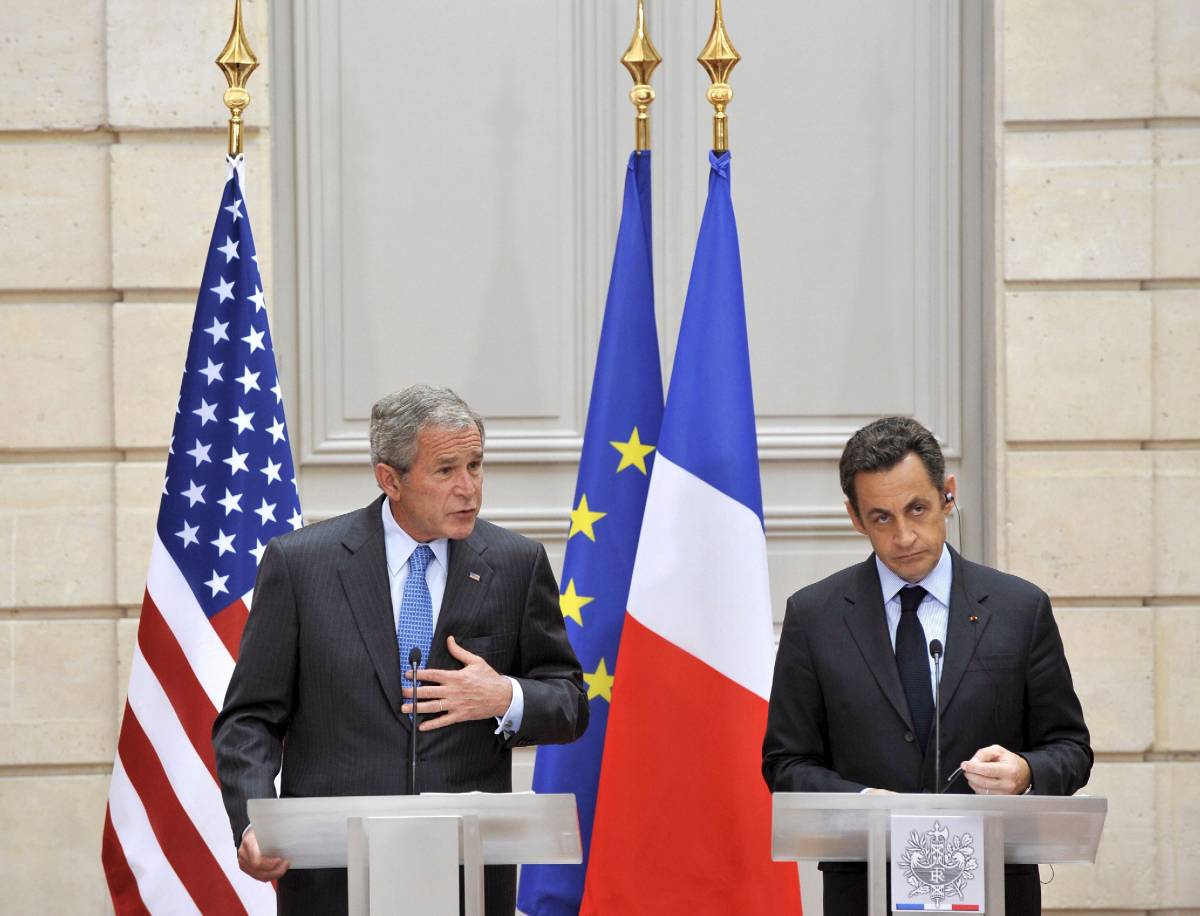 Bush e Sarkozy avvertono la Siria