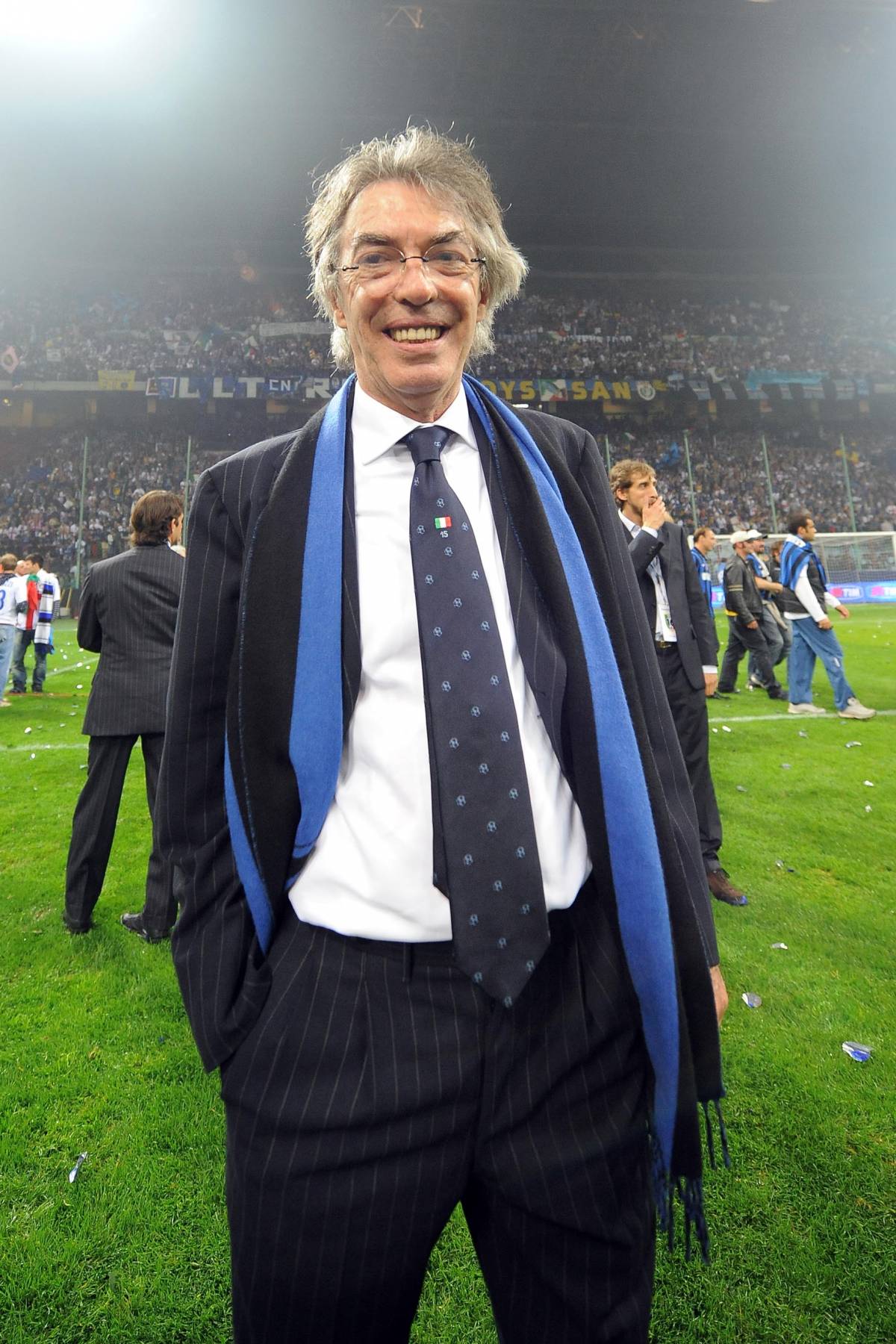 Moratti: l’Inter è fiducia  
Mancini l’aveva tradita