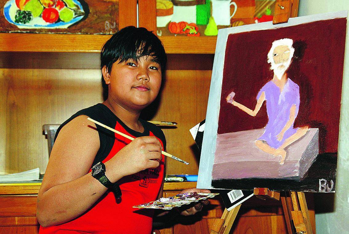Il talento di Bench: un bimbo prodigio che dipinge Picasso