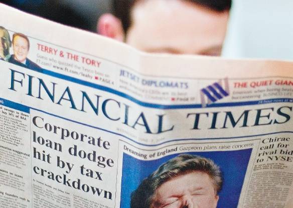 Financial Times, ipotesi di vendita. In pole position un gruppo tedesco