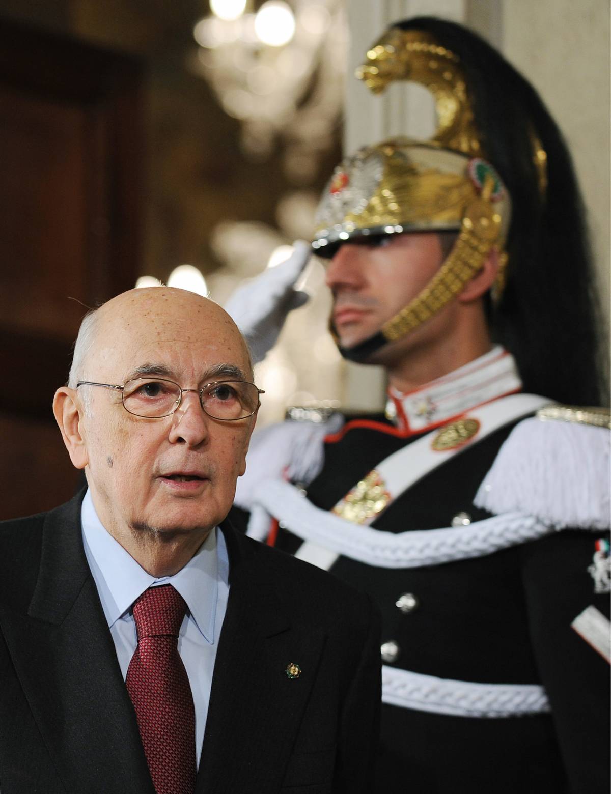 Napolitano: "Auspico un clima più sereno"