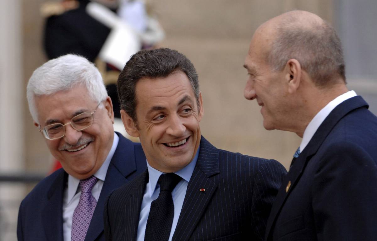 Olmert: la pace mai così vicina fra israeliani e palestinesi