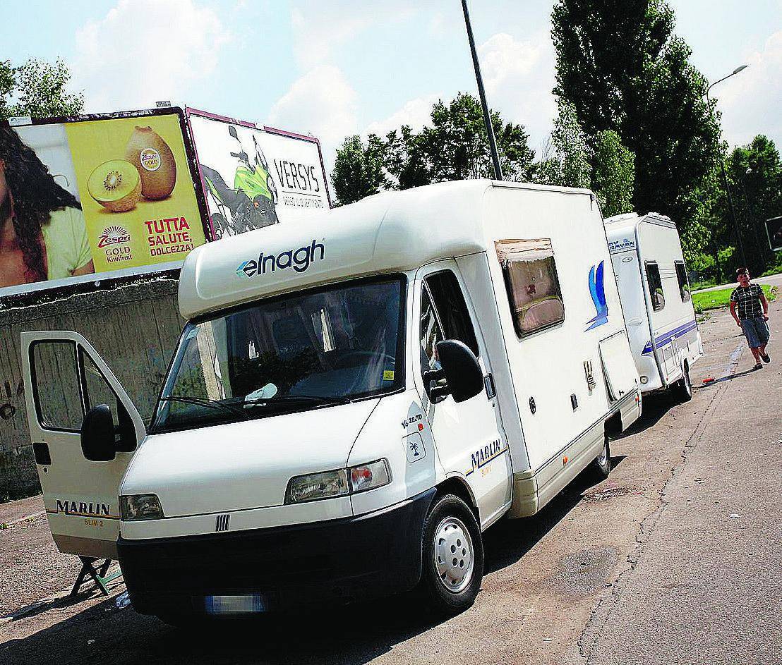 Grand Hotel Monumentale: il campeggio dei rom