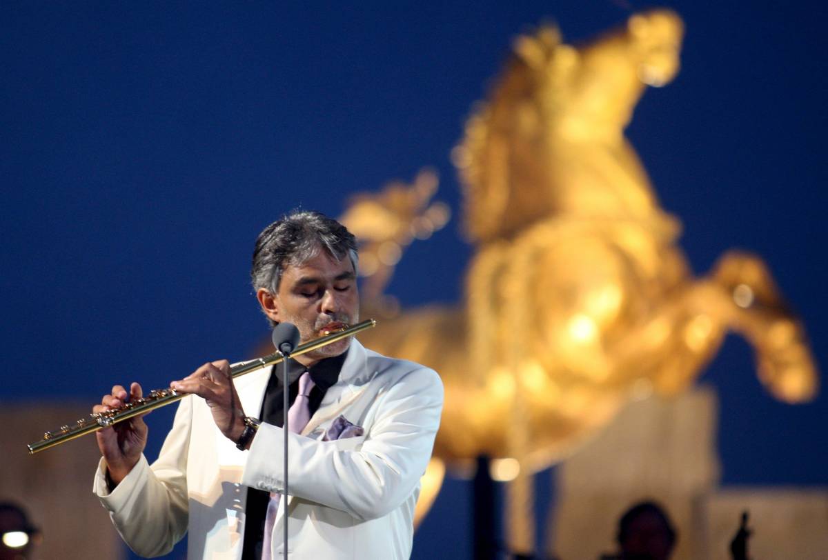 Bocelli canta il cinema italiano
