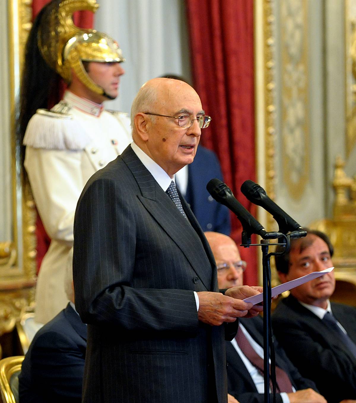 Napolitano: sì a una riforma della giustizia