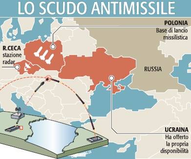 Minacce di Mosca alla Polonia
dopo il sì allo scudo americano