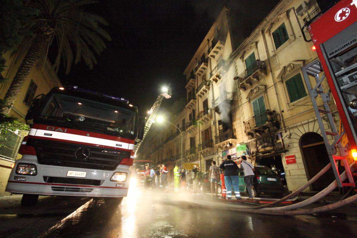 Palermo, esplode 
un palazzo: otto feriti