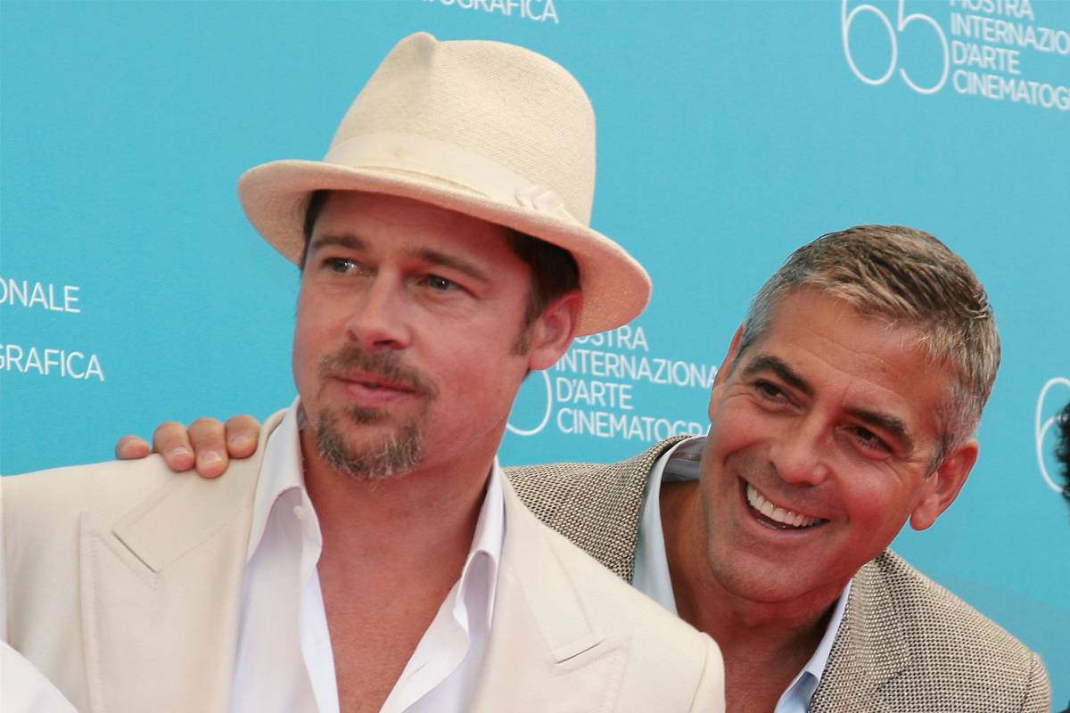 Apre la Mostra del cinema 
Clooney e Pitt al Lido
