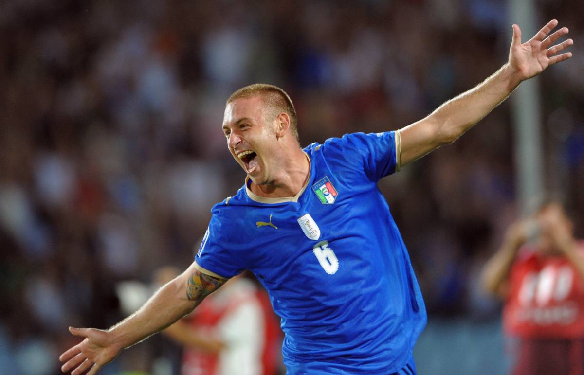 Italia-Georgia 2-0, è De Rossi il bomber di Lippi
